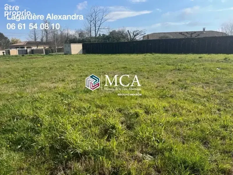 Photo Terrain à Meilhan-Sur-Garonne au prix de 47 700€