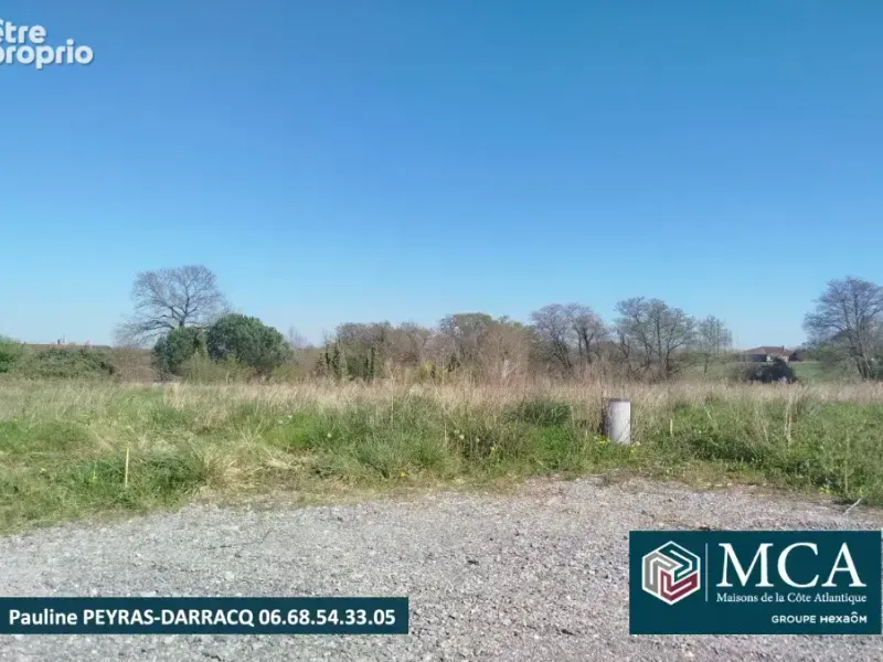 Photo Terrain à Pomarez au prix de 43 200€