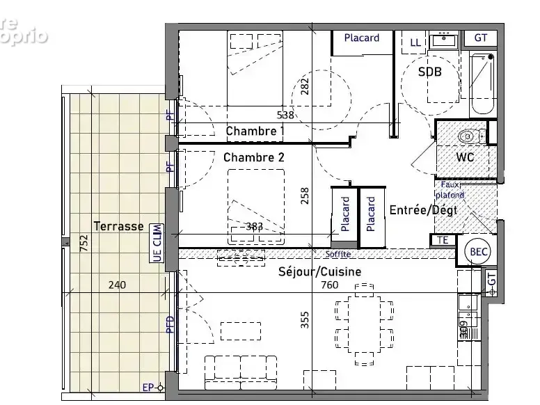 Photo Appartement à Uzes au prix de 305 995€