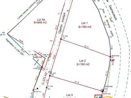 Photo Terrain à Sainte-Anne au prix de 110 000€