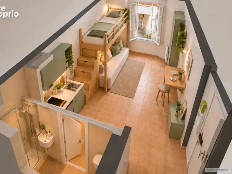 Photo Appartement à Paris-20e au prix de 89 000€