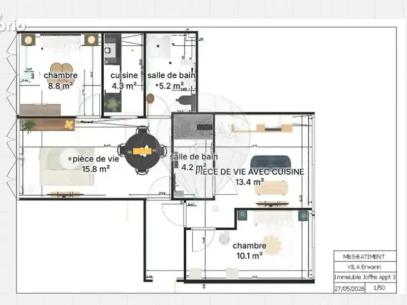 Photo Appartement à Troyes au prix de 139 000€