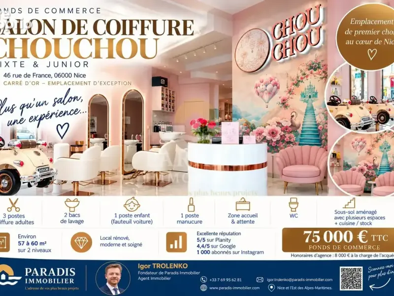 Photo Autres à Nice au prix de 83 000€