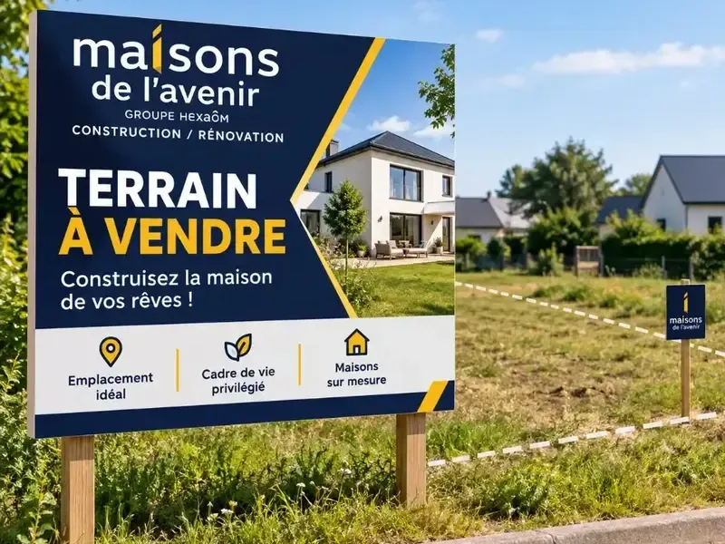 Photo Terrain à Gavres au prix de 114 380€