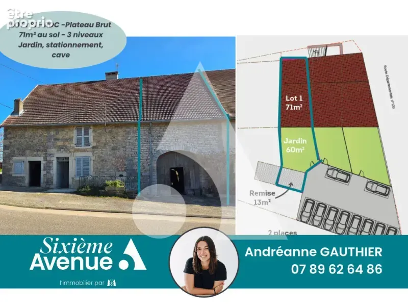 Photo Maison à Arlay au prix de 45 500€