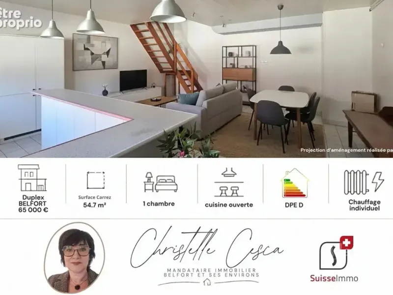Photo Appartement à Belfort au prix de 65 000€
