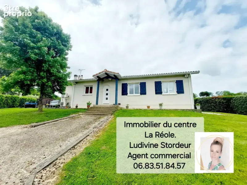 Photo Maison à La Reole au prix de 219 500€