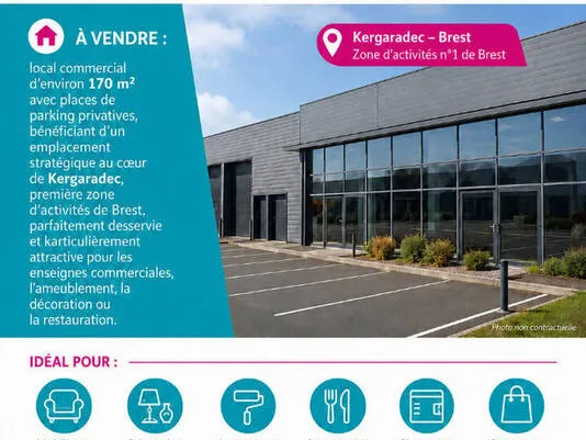 Photo Commerce à Brest au prix de 425 000€
