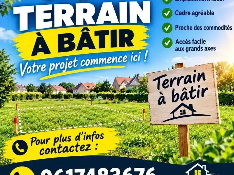 Photo Terrain à Savigny-Sur-Orge au prix de 132 000€