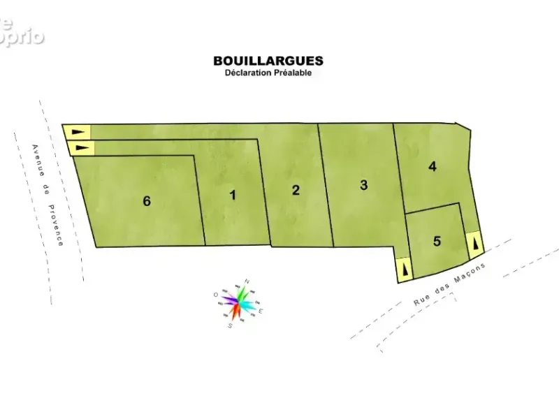 Photo Terrain à Bouillargues au prix de 164 900€