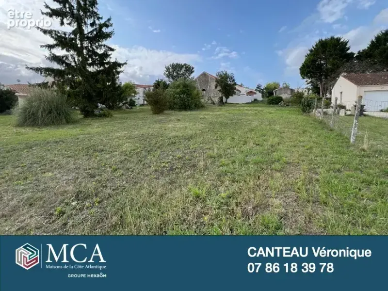 Photo Terrain à Arvert au prix de 104 000€