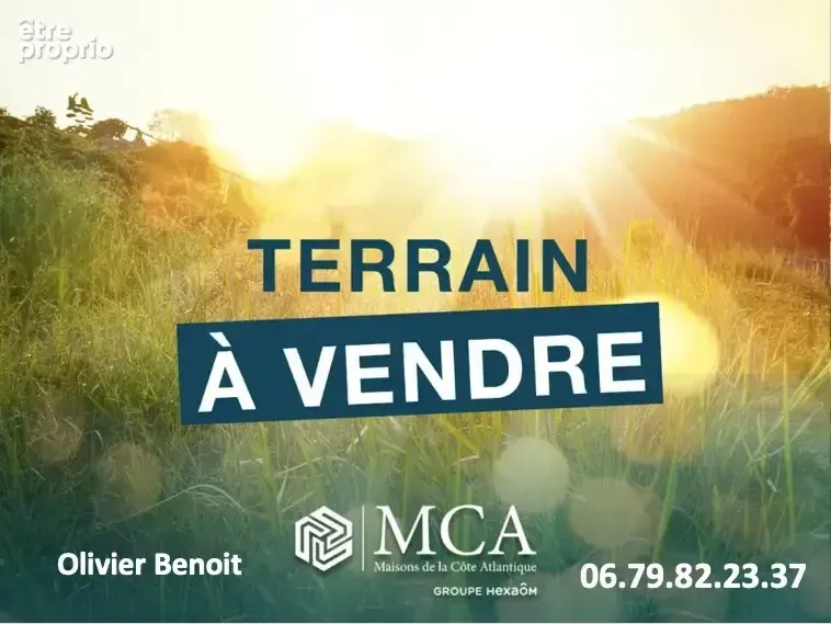 Photo Terrain à Mazeray au prix de 35 645€