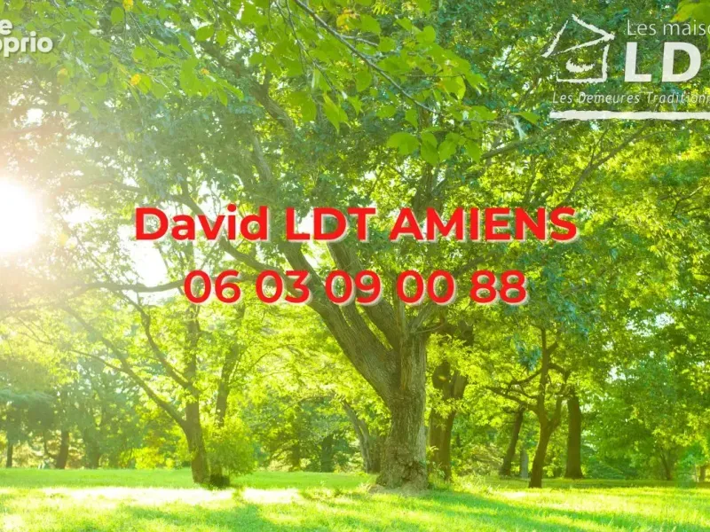 Photo Terrain à Boves au prix de 79 000€