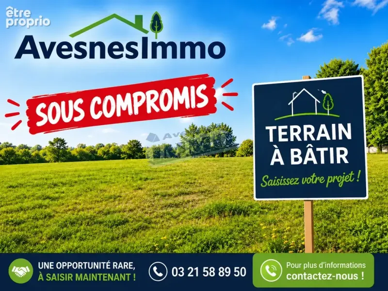 Photo Terrain à Tincques au prix de 112 000€