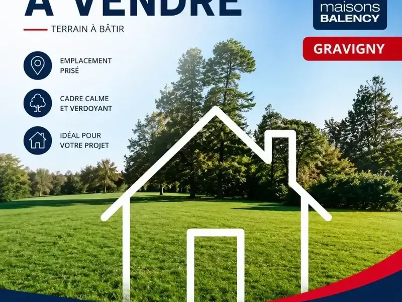 Photo Terrain à Parville au prix de 71 000€