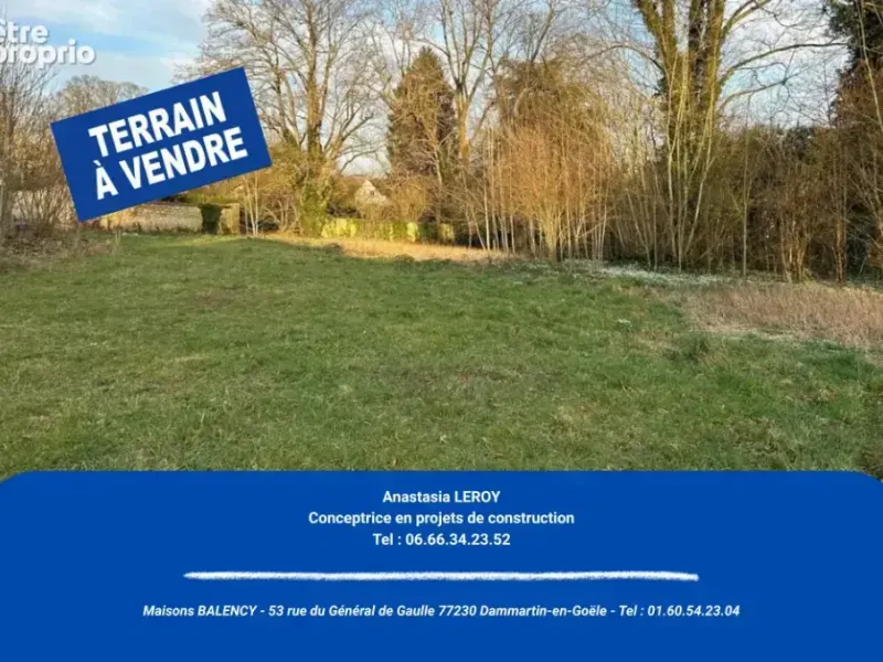 Photo Terrain à Saint-Mard au prix de 150 000€