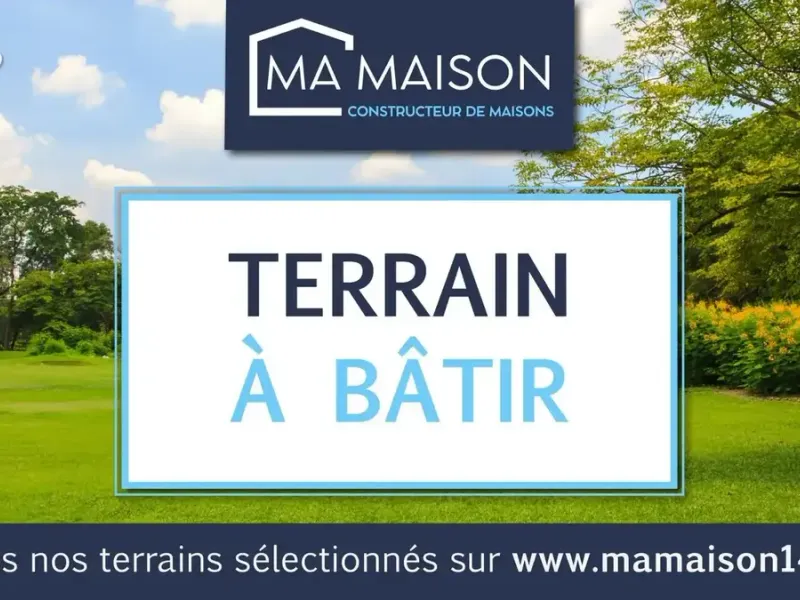 Photo Terrain à Troarn au prix de 128 000€