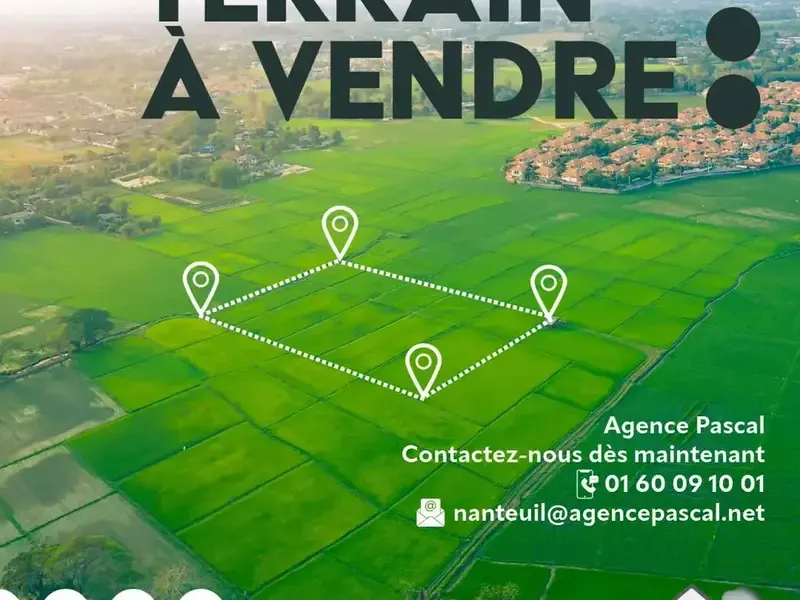 Photo Terrain à Saint-Soupplets au prix de 110 000€