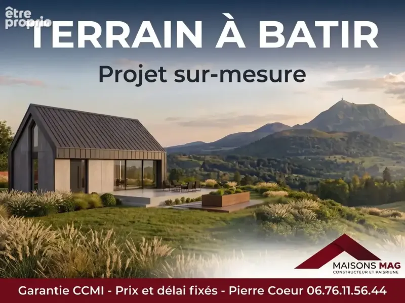 Photo Terrain à Veyre-Monton au prix de 76 900€