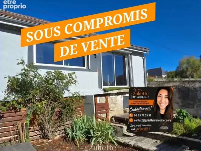 Photo Maison à Aigueperse au prix de 74 800€