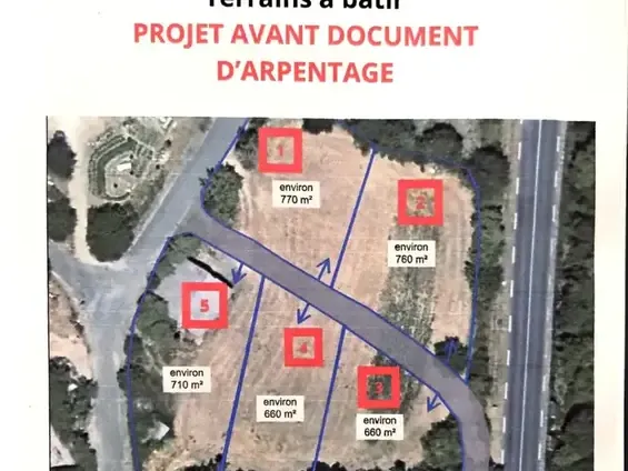 Photo Terrain à Balsieges au prix de 64 000€