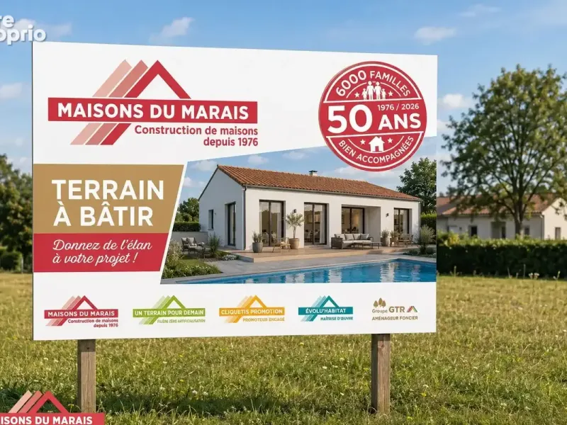 Photo Terrain à Vouneuil-Sous-Biard au prix de 51 000€
