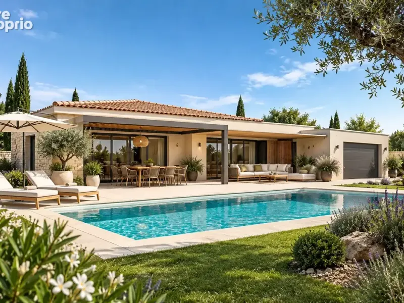 Photo Terrain à Noves au prix de 124 000€