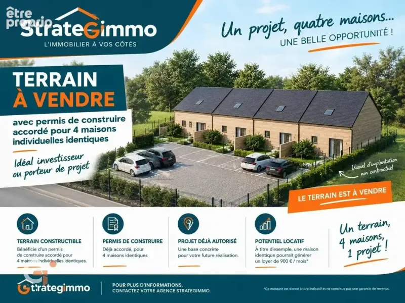 Photo Terrain à Les Andelys au prix de 118 000€