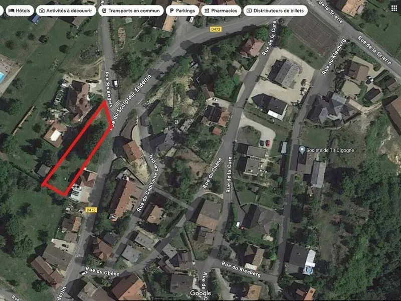 Photo Terrain à Durlinsdorf au prix de 40 000€