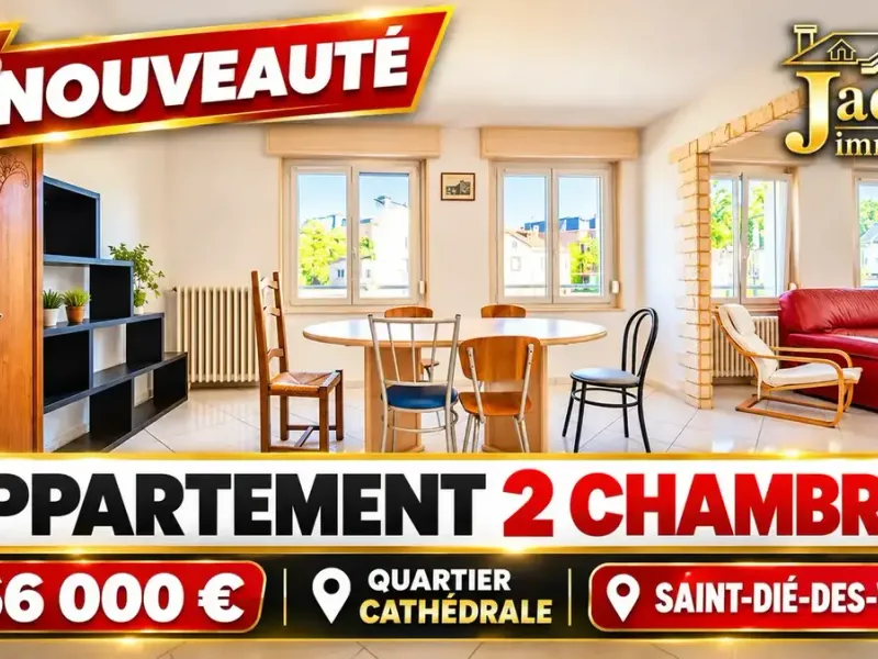 Photo Appartement à Saint-Die-Des-Vosges au prix de 66 000€