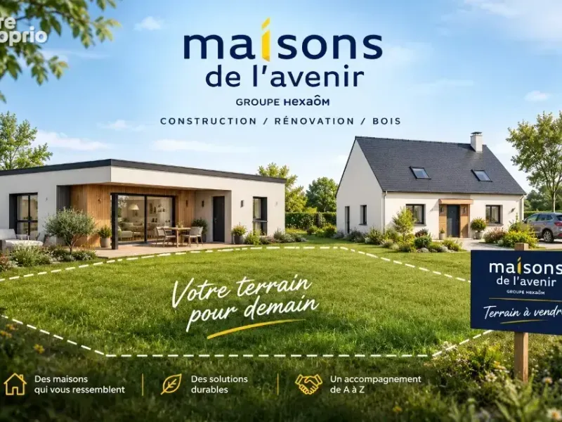 Photo Terrain à Plogastel-Saint-Germain au prix de 55 000€