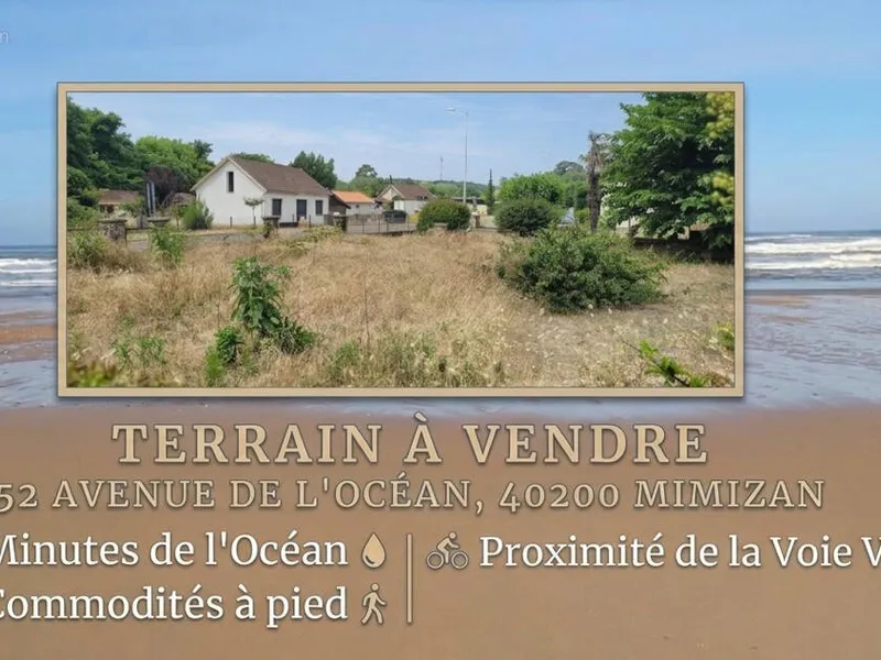 Photo Terrain à Mimizan au prix de 120 000€