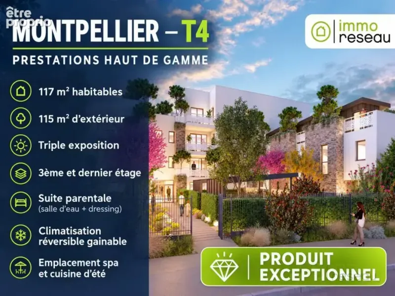 Photo Appartement à Montpellier au prix de 614 538€