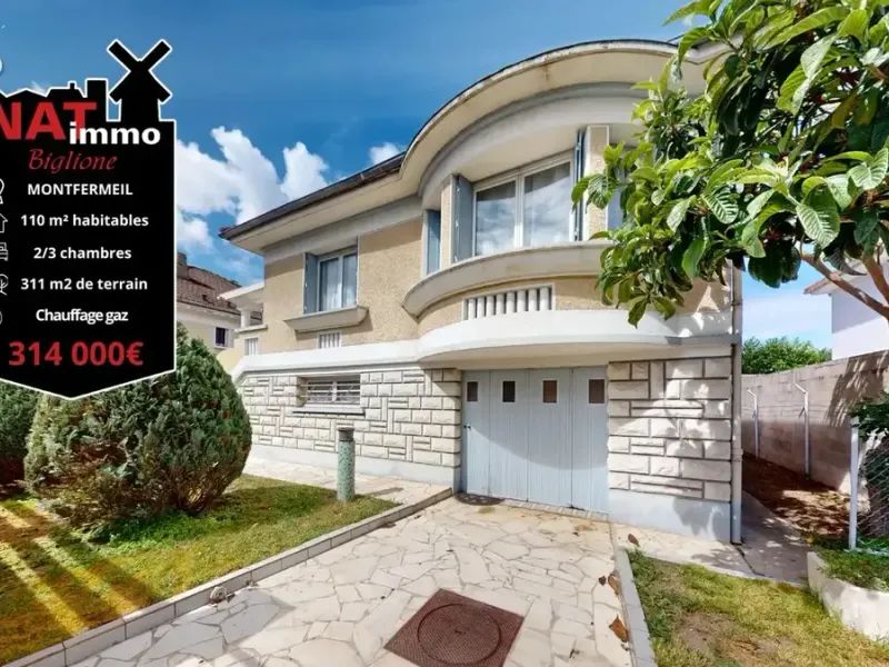 Photo Maison à Montfermeil au prix de 314 000€
