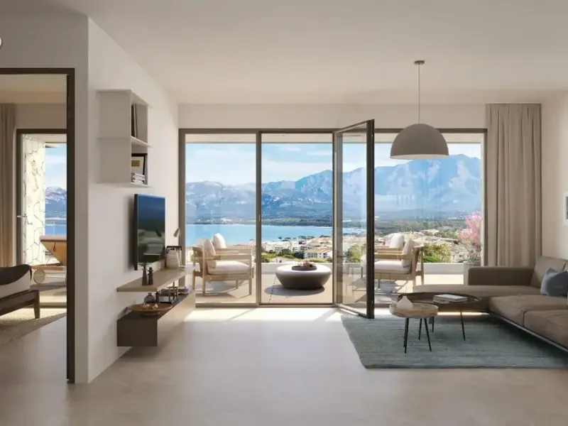 Vue baie de Calvi