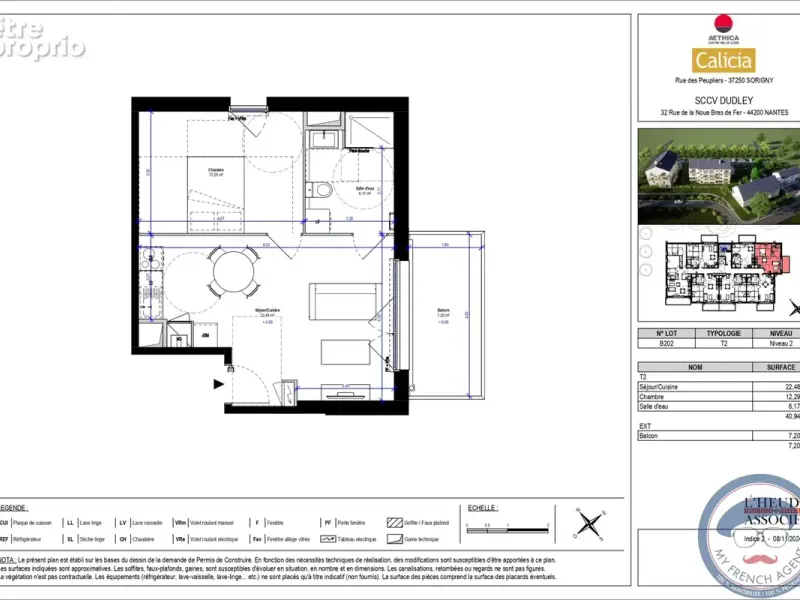 Photo Appartement à Sorigny au prix de 141 000€