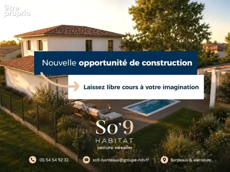 Photo Terrain à Leognan au prix de 499 000€