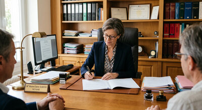 Donner procuration au notaire pour signer un acte de vente