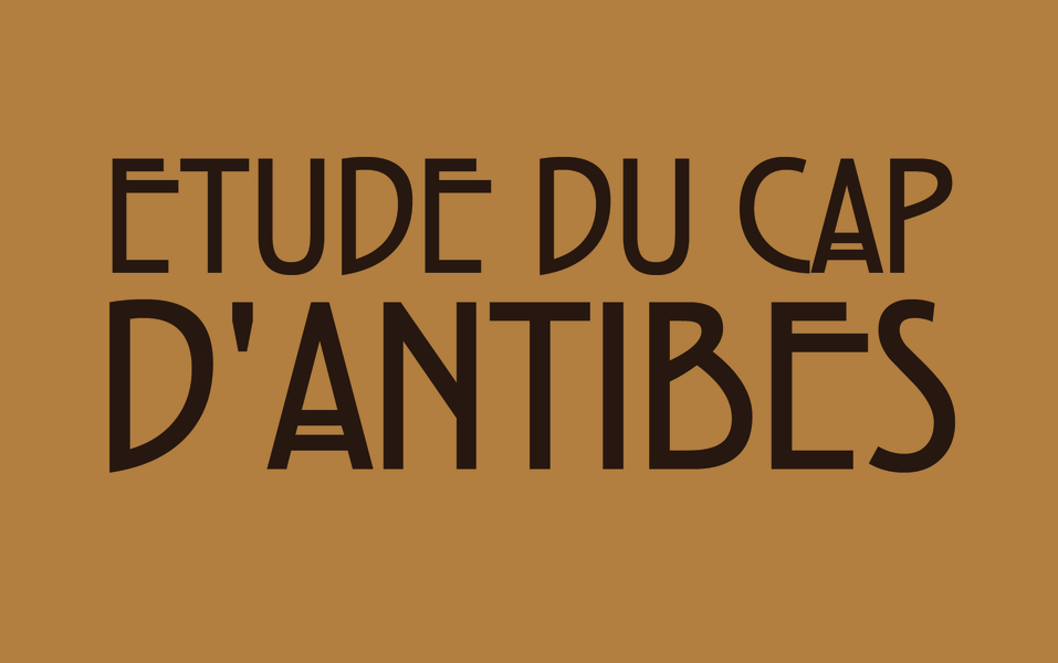 Etude du Cap d'Antibes bannière