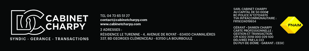 Cabinet Charpy - Thermale De Gestion bannière