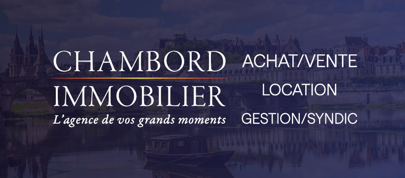 Chambord Immobilier Blois bannière