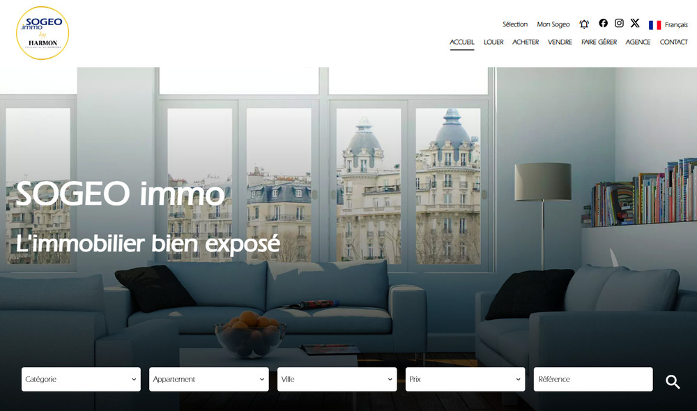 Sogeo Immo bannière