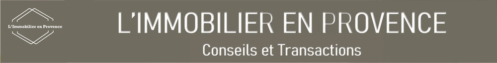 L'Immobilier en Provence bannière