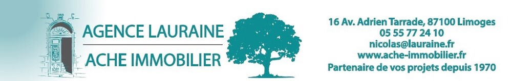 Agence Lauraine et Ache Immobilier bannière