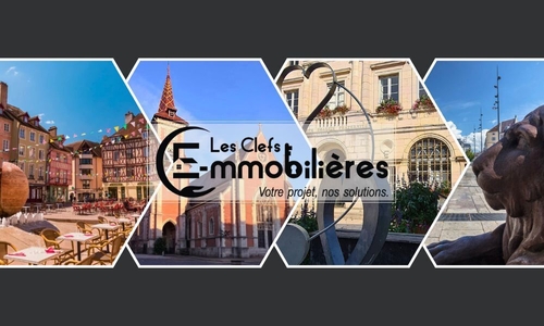 Les Clefs E-mmobilières - Louhans bannière