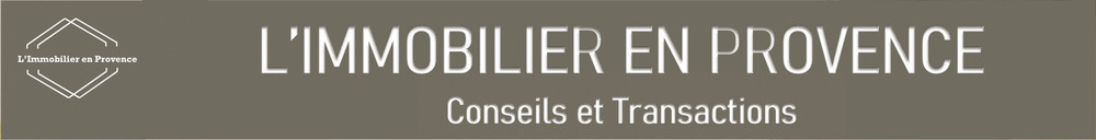 L'Immobilier en Provence bannière