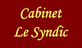 Cabinet Le Syndic