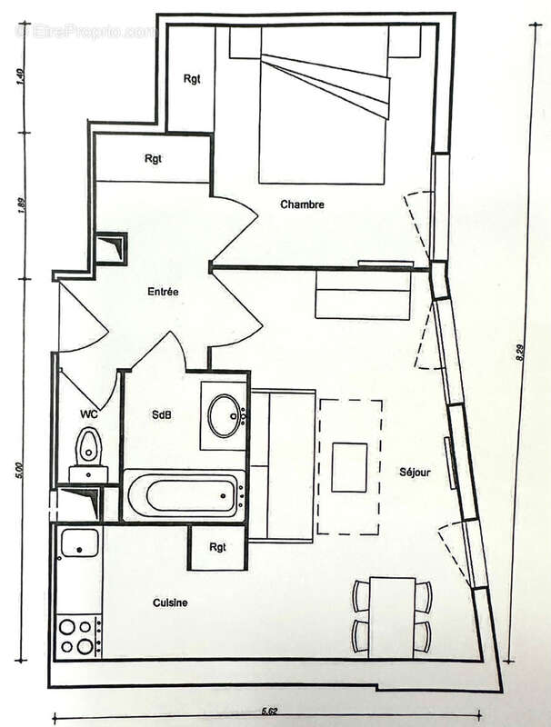 Appartement à AIX-EN-PROVENCE