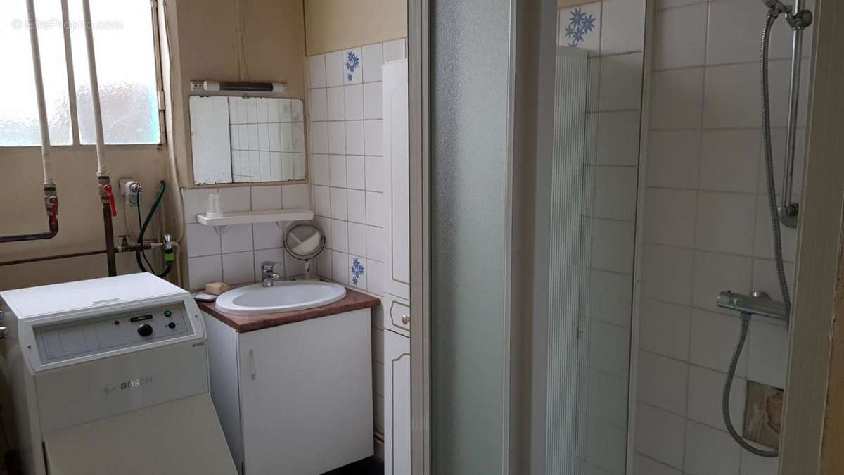 Salle d&#039;eau RDC - Maison à BLANZAY-SUR-BOUTONNE