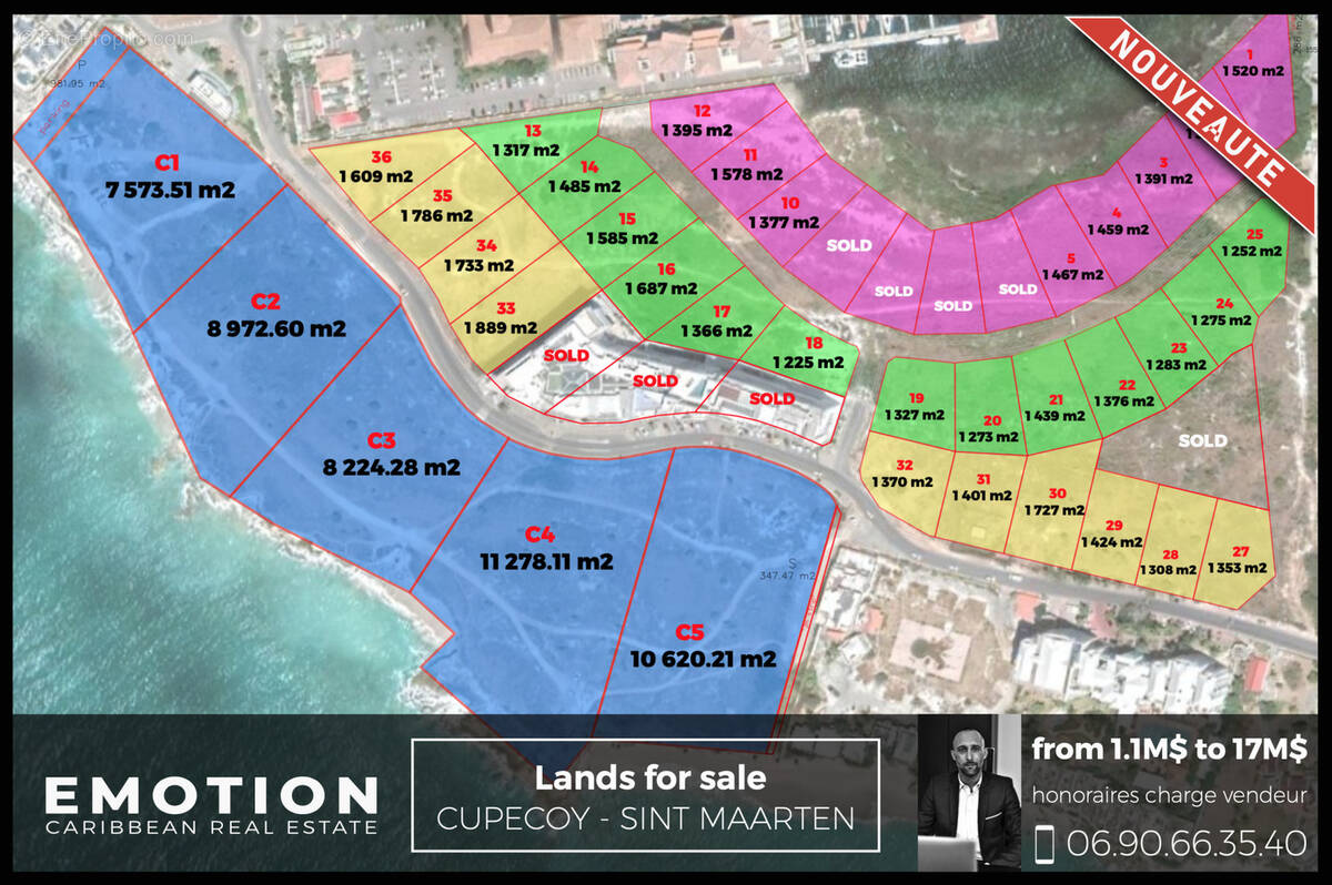 Terrain à SAINT-MARTIN